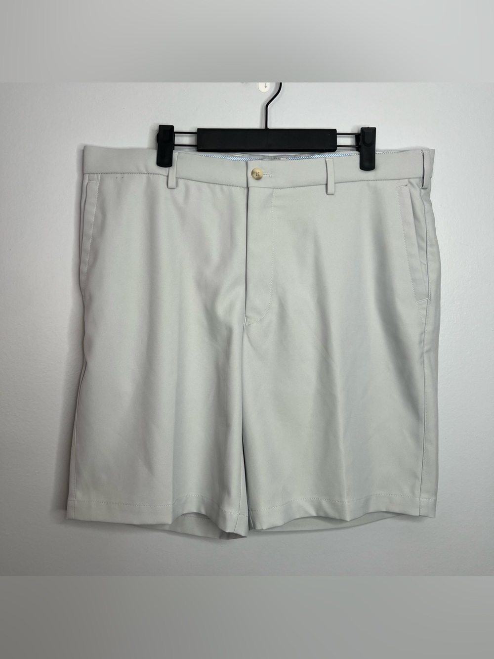 Peter Millar Salem Performance Golf Shorts Mens 36 Grey